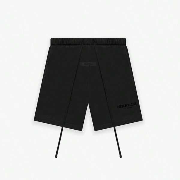  Pantalones cortos de sudadera casuales Essentials Fear Of God SS22-05 para hombres, talla grande, ligeros y transpirables con cordón, para fitness, streetwear, 3 colores