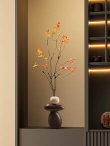 Abstrakte, gestapelte Stein-Vase, moderner Wohndekoration- für Wohnzimmer, Konsolentisch und Schlafzimmer. Stilvoller Mittelpunkt für Boho- und minimalistische Räume, perfekt für ganzjährige oder herbstliche Akzente. Verleihen Sie Ihrem Interieur künstlerischen Flair. - Verschiedenfarbig - Übersicht 6