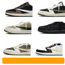 Classic Men's Fashionable And Comfortable Low Top Multi-Layer Cowhide Cushioned Indoor And Outdoor Casual Sports Shoes - 9 - 查看 1