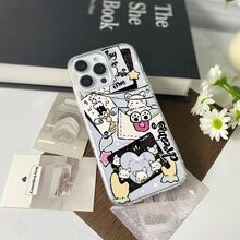 高透明アクリル製ソフトフォンケース、傷に強く、黄ばみ防止、レンズを完全に保護、Apple モデルと互換性あり、エッジを完全にカバーして指紋防止、シンプルで多用途なデザイン。 猫夢星手紙キャラクターイラストケース  11  17e 手机壳  17e 手机壳 家族、恋人、友人、そして子供たちへのプレゼントに最適です。  S22 Plus/16 Pro/13/S24 Ultra/17 Pro Max/15 Pro Max/S23 Ultra/15 Pro/16 Plus/S24 FE/11 Pro/Apple  Air/S23 FE/17 Pro/13 Pro Max/16e/12 Pro/ 13 pro/S22/S25 Ultra/16/S25/17e/14/11 Pro Max/15/14 Pro/12/S24/S25 Edge/S22 Ultra/14 Plus/17/15 Plus/S23/12 Pro Max/14 Pro Max/16 Pro Max - クリア - チェックする 4