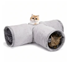 Cat Tunnels - Grey - View 6
