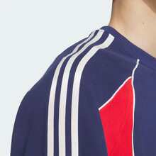 adidas originals RETRO REMIX CREW 蛇年 RS M SWEAT CREW 舒適寬鬆撞擊色復古運動長袖衛衣 男款 深藍 - 藍色 - 查看 4