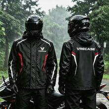 VRECASE Motorcycle Rainwear - Black - View 5