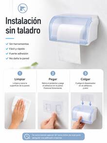 Toilet Plungers & Holders - White Toilet Paper Holder - View 6