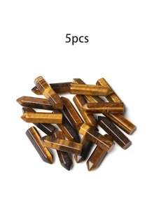 Bộ 5 chiếc đũa pha lê mini hình trụ nhọn, năng lượng 7 luân xa, đá bỏ túi, thạch anh tím tự nhiên mài bóng hình lục giác nhọn, đá quý cân bằng năng lượng dùng trong thiền định, quà tặng bộ đũa pha lê - Nhiều màu - Xem 12