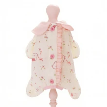 Roupa de Estimação com Estampa Fofa de Urso: Roupa de Estimação Confortável com Gola Peter Pan Feita de Tecido Macio, Ideal para Páscoa, Uso Diário e Presentes de Aniversário, Escolha Perfeita para Vestuário de Estimação - Rosa chiclete - Visão 6