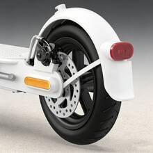 LYXM102-2 Rear Fender Kit - M365/M365 Pro - (Housing + Hook + Silicone Screw Cap + Silicone Hook Cap + Taillight) - Compatible With Rear Fork - Rear Fender Kit - White - White - View 3