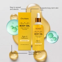 100 ml Huile essentielle hydratante pour le corps, peau lisse et douce, huile de massage rafraîchissante pour les soins quotidiens - Multi-parfums - Voir 7