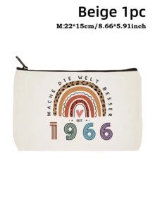 1/3/510 pezzi Borsa trucco per regali di 40° compleanno, borse cosmetiche divertenti per 40° compleanno, idee regalo per 40° compleanno borsa trucco (solo borsa), disponibile anche per regali di 20°, 30°, 50°, 60° compleanno, adatta per amici, amanti, famiglia - multicolore - Visualizzare 75