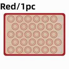 1pc Silicone Baking Mat, Non-Stick Reusable Baking Pad, Heat Resistant Fiberglass Oven Liner, Cake Pan Mat, Suitable For Macarons, Cookies, Baking Tools, Kitchen Accessories, Household Cooking Supplies - View 12