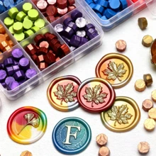 1 Set/2 Sets Sealing Wax Beads, 10 Compartments/15 Compartments/24 Compartments/28 Compartments - Sets - View 6