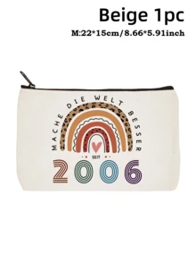 1/3/510 pezzi Borsa trucco per regali di 40° compleanno, borse cosmetiche divertenti per 40° compleanno, idee regalo per 40° compleanno borsa trucco (solo borsa), disponibile anche per regali di 20°, 30°, 50°, 60° compleanno, adatta per amici, amanti, famiglia - multicolore - Visualizzare 81