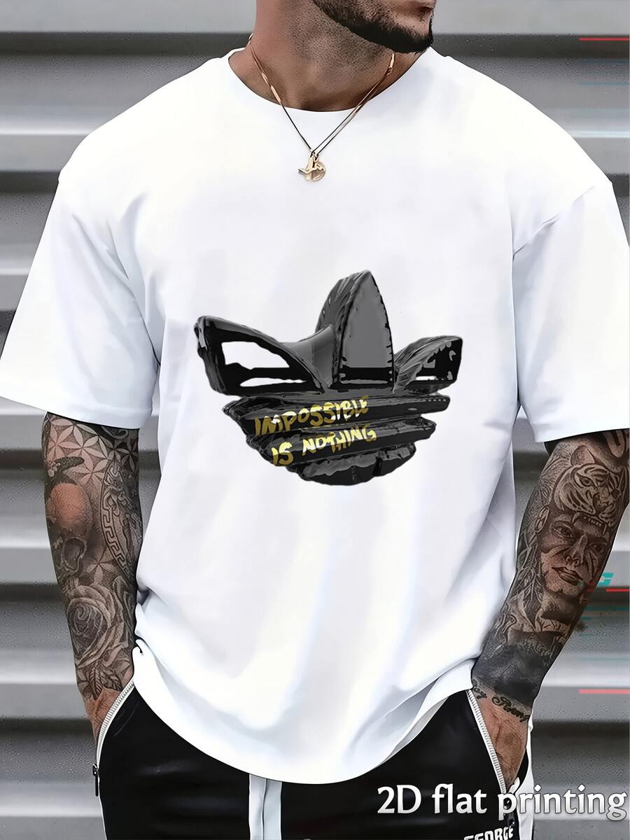 Men T-Shirts - White - View 1