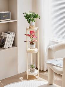 Multi-Tier Plant Stand, Multifunctional Vertical Flower Rack Combining Storage And Decoration, Free Assembly And Detachable Design - Multicolor - View 2