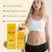 100 ml Huile essentielle hydratante pour le corps, peau lisse et douce, huile de massage rafraîchissante pour les soins quotidiens - Multi-parfums - Voir 8