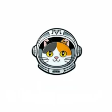 猫咪宇航员珐琅胸针 时尚装饰胸针 衣领徽章 包包徽章 珠宝礼品 - 彩色 - 查看 17
