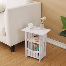 Modern Minimalist Classic Style Storage Table, Coffee Table, Bedside Table, Bedroom Storage Cabinet, Small Table, Mini Square Table, Suitable For Bedroom And Living Room - Multicolor - View 4