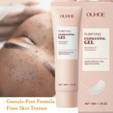 2 piezas Gel exfoliante, limpieza suave exfoliante de piel muerta, purificación de poros, adecuado para todo el Body y todos los tipos de piel, adecuado para todos los tipos de piel - Gel exfoliante - Ver 6