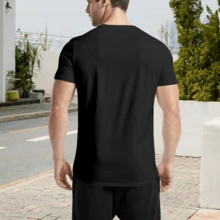Camiseta del álbum 2025 de Rapper Blessd SI SABE, para hombre y mujer, estilo vintage, de manga corta, de algodón, casual, de talla grande. - Negro - Ver 4
