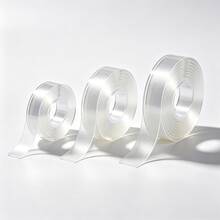 5pcs Seamless Hook And Loop, Super Strong Double-Sided Tape - Reusable, High Strength, Residue-Free, Waterproof, Suitable For Home, Office And Car - Perfect For Crafts, Painting And Wallpaper, Double-Sided Tape, Heavy Duty Double-Sided Tape, Double-Sided Adhesive, Double-Sided Mounting Tape (Product May Have Slight Defects, Which Is Normal, Please Be Cautious If You Mind, )(Pattern, Color And Some Parts Are Random, Packaging Is Random) - A - View 1