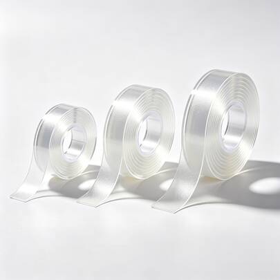 5pcs Seamless Hook And Loop, Super Strong Double-Sided Tape - Reusable, High Strength, Residue-Free, Waterproof, Suitable For Home, Office And Car - Perfect For Crafts, Painting And Wallpaper, Double-Sided Tape, Heavy Duty Double-Sided Tape, Double-Sided Adhesive, Double-Sided Mounting Tape (Product May Have Slight Defects, Which Is Normal, Please Be Cautious If You Mind, )(Pattern, Color And Some Parts Are Random, Packaging Is Random)