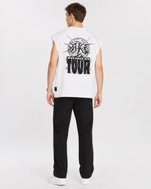 Nike AS M NK DF SL Top Street Sports Casual Pullover Vest For Men - White - View 9