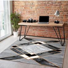 Modern Turkish Carpet | Minimalist Patterned Area Rug | Size Options From 80x250 Cm To 180x280 Cm Made ın Turkey - Mint Green - View 4