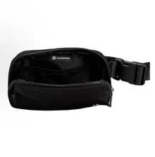 Lululemon Everywhere 1L Zippered Nylon Waist Bag For Women, Black - Black - View 2