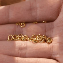 100-200个不锈钢开口连接环，直径3-10毫米，金色，适用于珠宝制作、连接器、DIY配件 - 不銹鋼跳環 - 查看 6