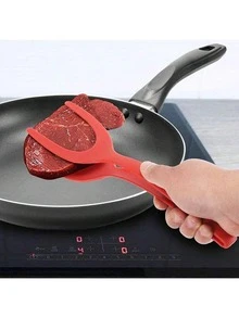 Kẹp lật 2 trong 1, dụng cụ làm bánh trứng, bánh kếp, cá, bánh mì nướng kiểu Pháp chống dính tiện dụng trong nhà bếp - Nhiều màu - Xem 5