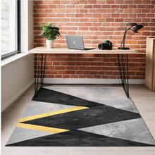 Modern Turkish Carpet | Minimalist Patterned Area Rug | Size Options From 80x250 Cm To 180x280 Cm Made ın Turkey - Dark Green - View 4