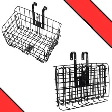 Vmingo Bicycle Basket Folding Rack Steel Mesh Basket - A - View 3