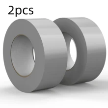 2pcs High Strength Duct Tape, High Viscosity Non-Tear, Hand Tear Residue-Free, Heat Resistant, Suitable For Pipe Repair, Sealing, Packaging, Carpet Anti-Slip, General Home & Industrial Use - 4cm*10M - View 13