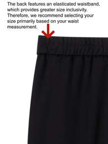 Pantalones de mujer, talla grande, pantalones capri de color azul sólido con estiramiento, con bolsillos, cierre de cremallera y botón, uso casual y de oficina, adecuado para ir al trabajo, diario, vacaciones, Navidad, versátil, tela elástica, se recomienda elegir el tamaño según la medida de la cintura, primavera - Azul Marino - Ver 5