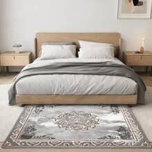 Modern Turkish Carpet | Minimalist Patterned Area Rug | Size Options From 80x250 Cm To 180x280 Cm Made ın Turkey - Mint Blue - View 3