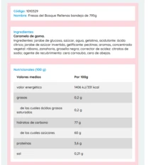 Vidal Sweets & Candy - VIDAL Fresas del Bosque Rellenas - Prikaz 5