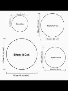 1pc Round Checkerboard Pattern Doormat, Suitable For Outdoor, Home Decor, Area Rug, Bathroom Mat, Bedroom Mat, Home Entrance Mat, Non-Slip Entrance Dance Mat, Durable And Easy To Clean - C - View 8