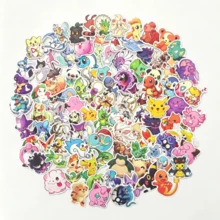 50/100/150张卡通贴纸，适用于笔记本电脑、手机、日记本、生日派对、生日礼物，随机发货 - 彩色 - 查看 6