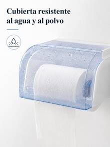 Toilet Plungers & Holders - White Toilet Paper Holder - View 3