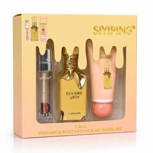 Lattafa SIYIPING Yellow Light 3-In-1 Gift Set: Perfume, Body Lotion, Lip Gloss - Complete Beauty Set - 甜美風 - 查看 2