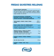 Vidal Dolci e caramelle - FRESA SILVESTRE RELENAS - Visualizzare 6