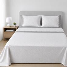 Sheet Sets With Pillowcases - 灰色 - 查看 2