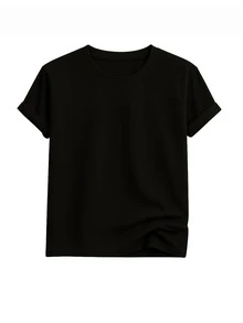 This Is My Ocean Cruise Design T-Shirt - Unisex, Made Of Soft And Breathable Cotton With A Round Neck - Perfect For The Beach, Summer And Casual Wear - Optimistic Design With Marine Scenes Including Palm Trees And Sailboats. - 黑色 - 查看 2
