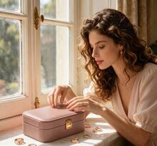 Bfbeautiful face Jewelry Boxes - Lilac Purple - View 2