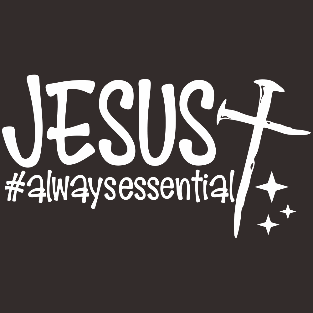 Pegatina de vinilo para coche "JESÚS #Siempre esencial" Resistente al agua, Decal de cruz cristiana, Decoración religiosa de fe para el exterior del coche - A - Ver 7