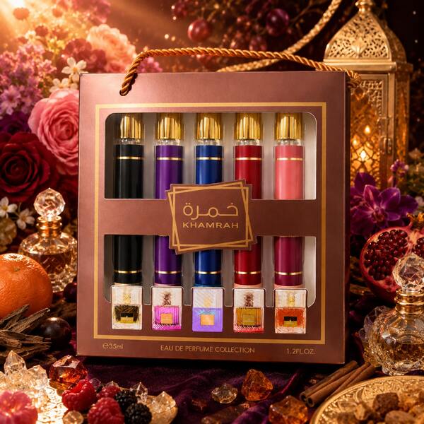 Fragrance World MYSTICAL KHAMRAH X Presentset 5*35ML – Eau de Parfum