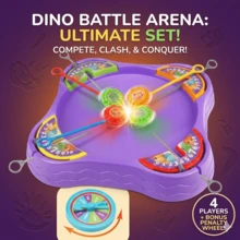 Multiplayer Spinning Top Battle Arena Game - Educational Interactive Launcher Toy For Kids 3+, Family Party Desktop Game,Gifts For Boys Girls Birthday Christmas - Multicolor - View 4