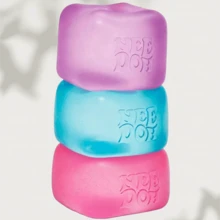 Multi-Color Party Gift Set - Colorful Matte Mini Malt Candy Set - Soft Squeeze Classroom Play Props - Colorful Ice Cube Squeeze Set - Office Finger Stress Relief Props - Student Prizes - Party Gifts - Multicolor - View 1