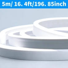 LITSHOW 霓虹LED燈條附觸控開關，IP67防水，USB供電無點狀柔性繩燈，光線均勻，可裁剪自黏膠帶，適用於臥室、鏡子、樓梯、層架、梳妝台、展示櫃、派對、婚禮、節日及居家裝飾 - 白光(6000K) - 查看 8