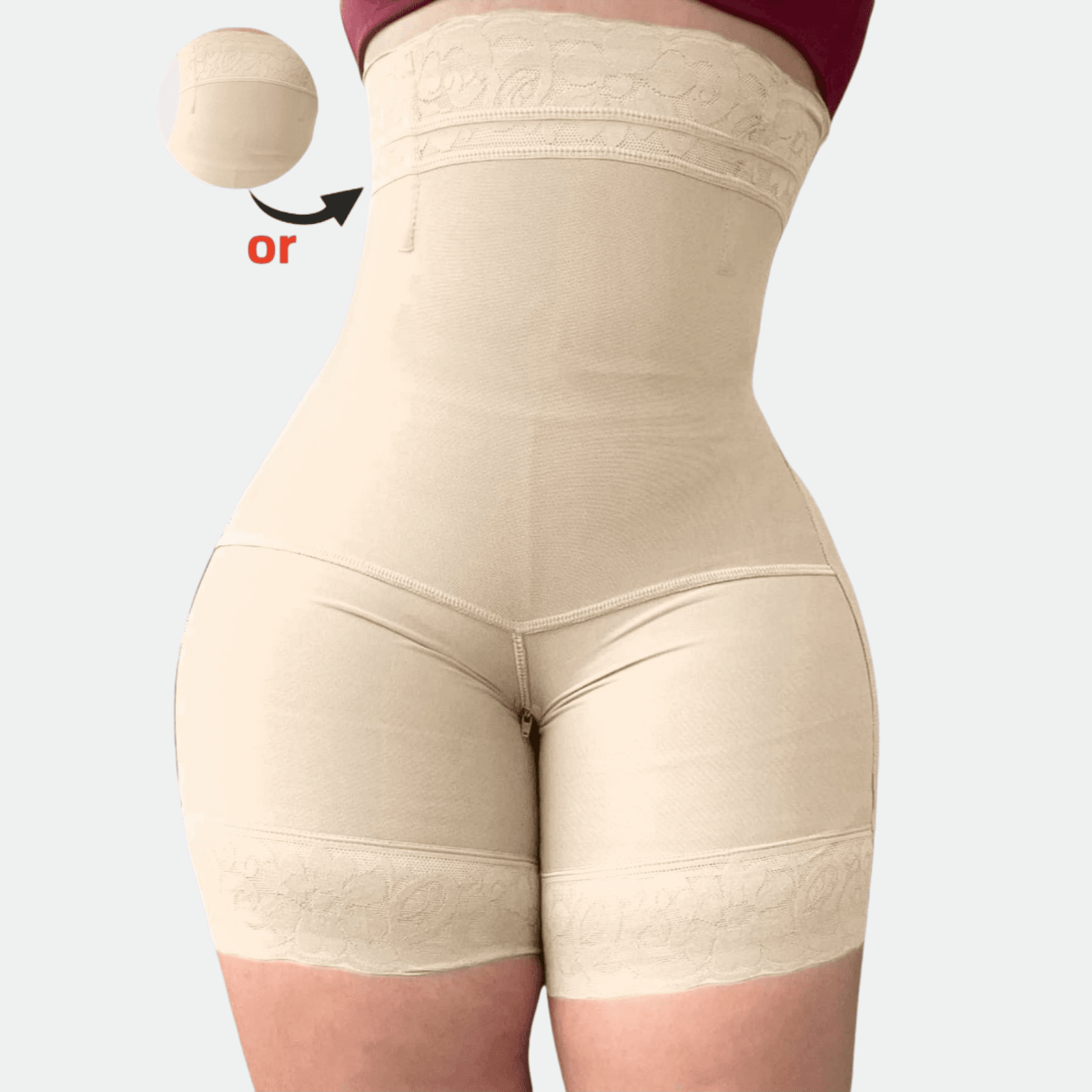 Pantalones moldeadores de cintura alta con control de abdomen para mujer, shorts de control abdominal de cintura alta, bragas levantadoras de glúteos